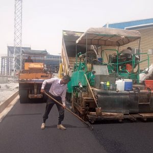 اجرای آسفالت دستی مکانیزه