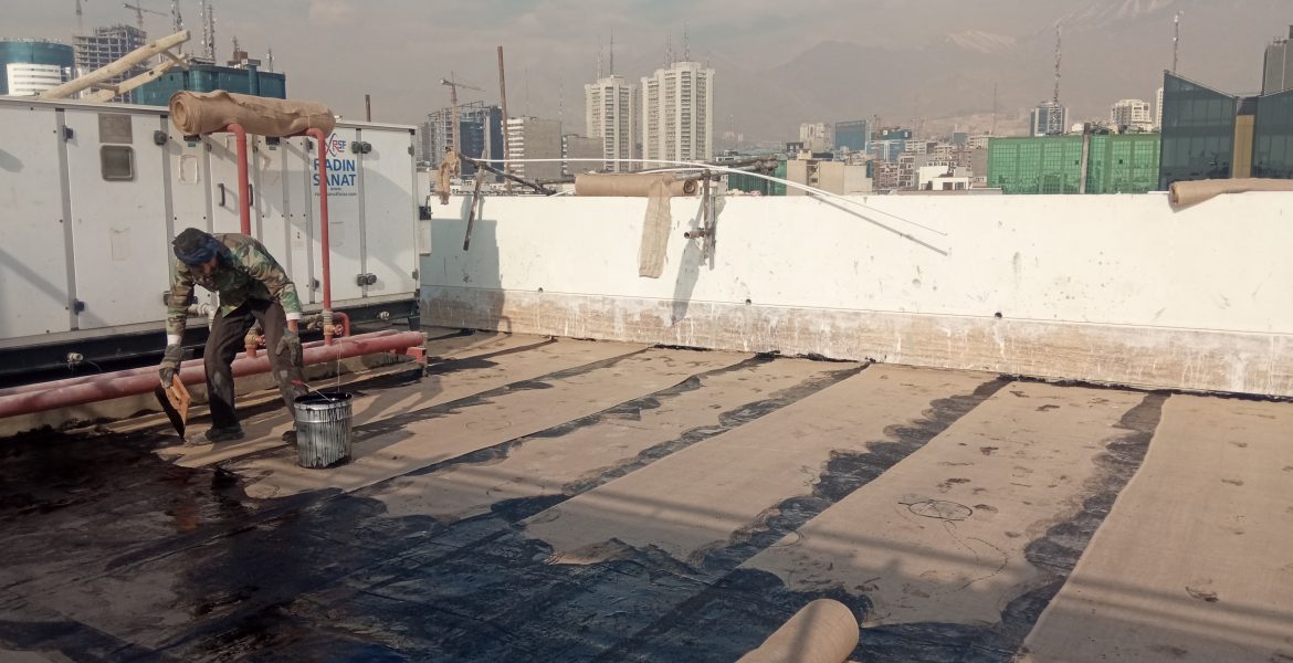 قیمت نصب قیرگونی دولایه