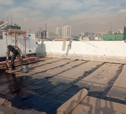 قیمت نصب قیرگونی دولایه